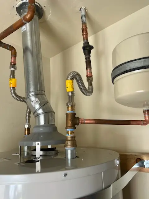 Water heater installation and plumbing repair in Oakwood Estates